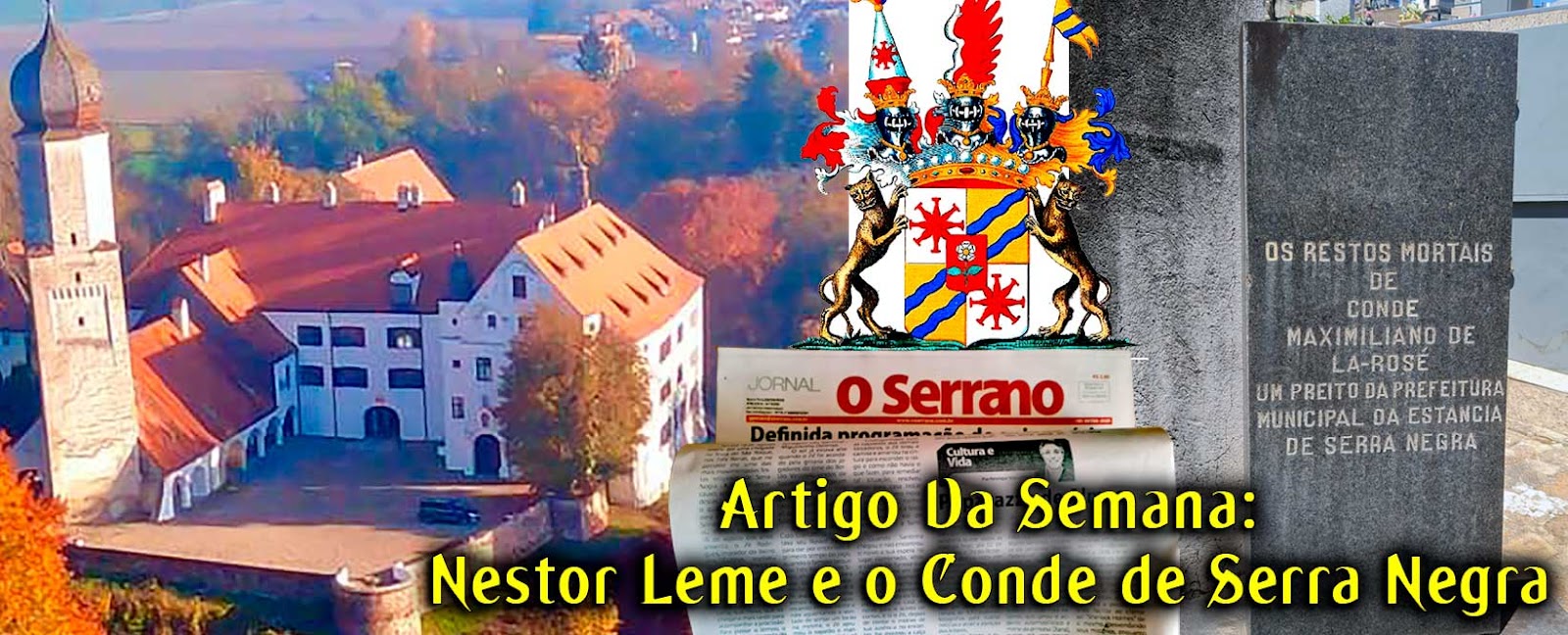 Nestor Leme e o Conde de Serra Negra