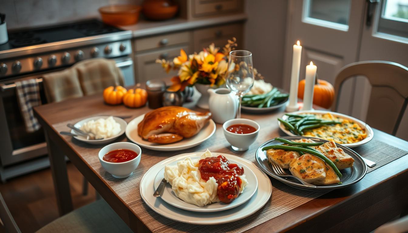 Thanksgiving dinner for two