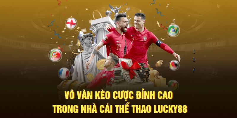 Vô vàn kèo cược đỉnh cao trong nhà cái thể thao Lucky88