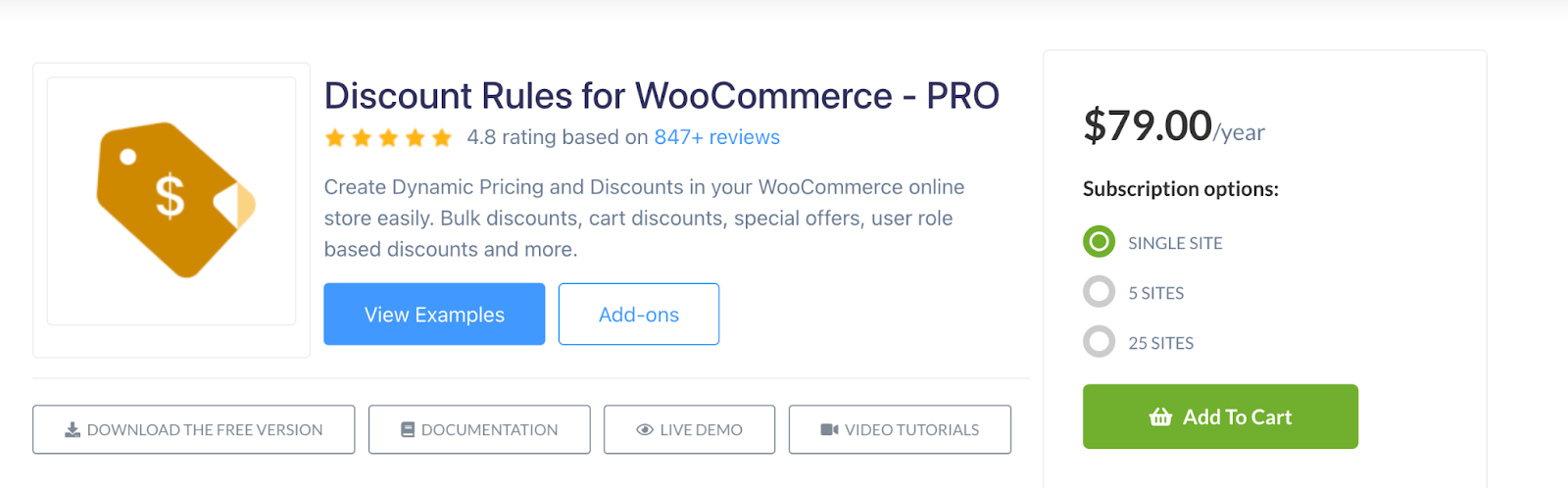 Discount Rules for WooCommerce