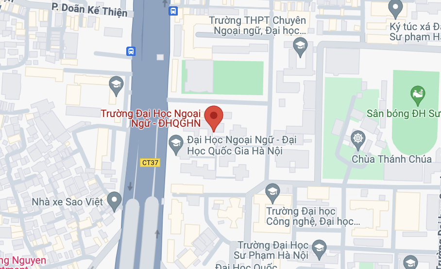 pick up drop off point of ha son bus in hanoi: hanoi university of foreign languages