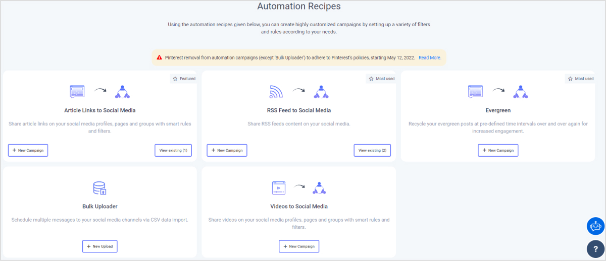 automation recipes