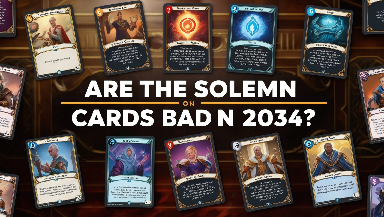 Are the Solemn Cards Bad in 2034