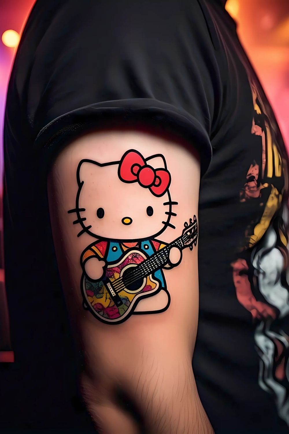 Hello Kitty Rockstar Tattoo