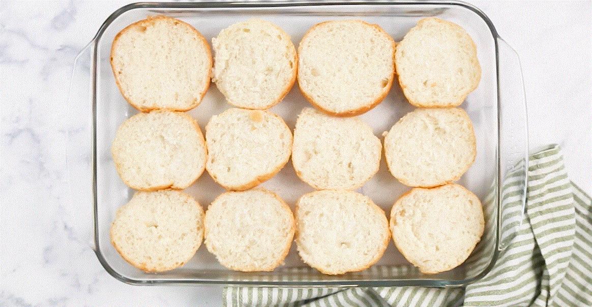 Prep the Slider Rolls