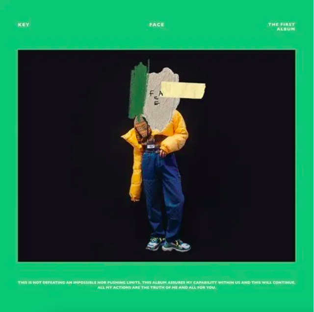 This contains an image of Key's full album "FACE"