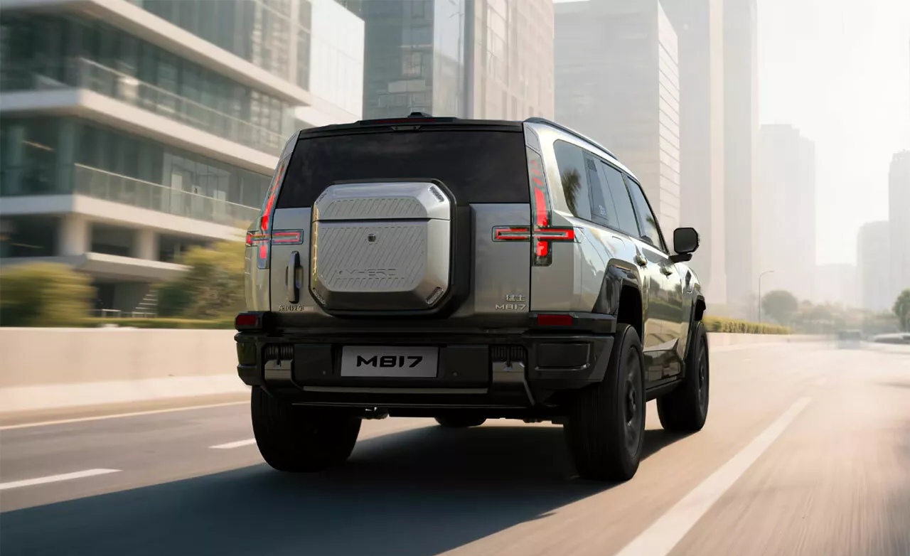 Chinese off-roader M-Hero M817 features hybrid power and bold design, garnering strong demand in its domestic market. 