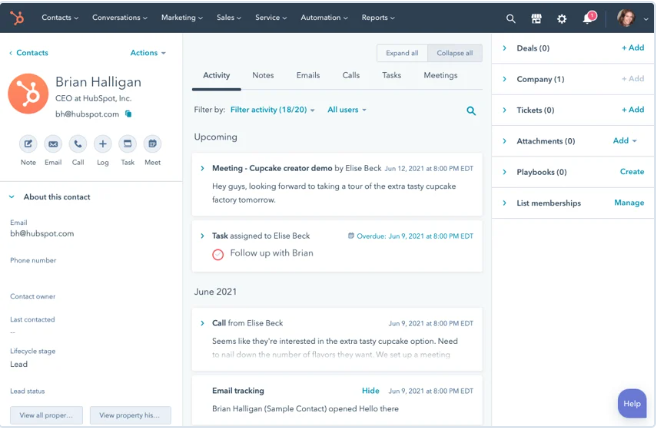 hubspot pharmaceutical CRM