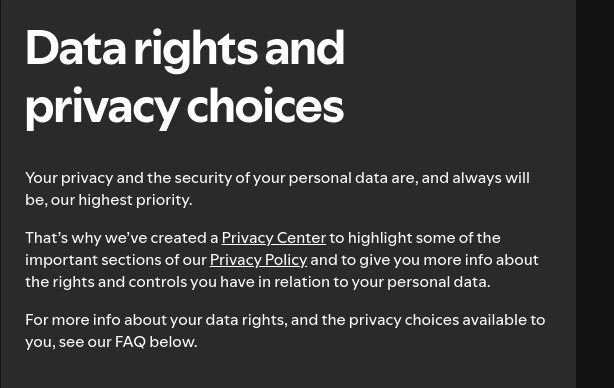 spotify privacy 