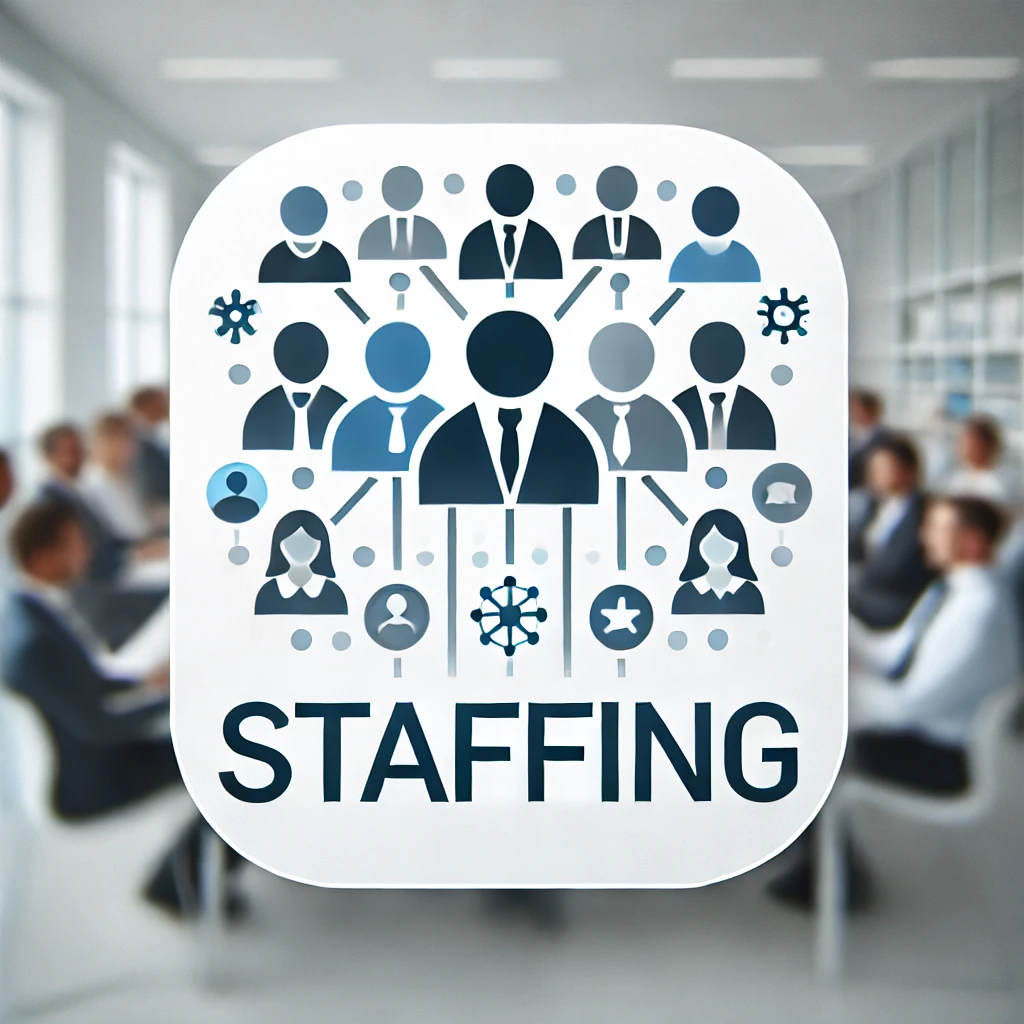 staffing and recruitment difference