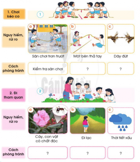 2. Thực hiện an toàn khi tham gia các hoạt động ở trường