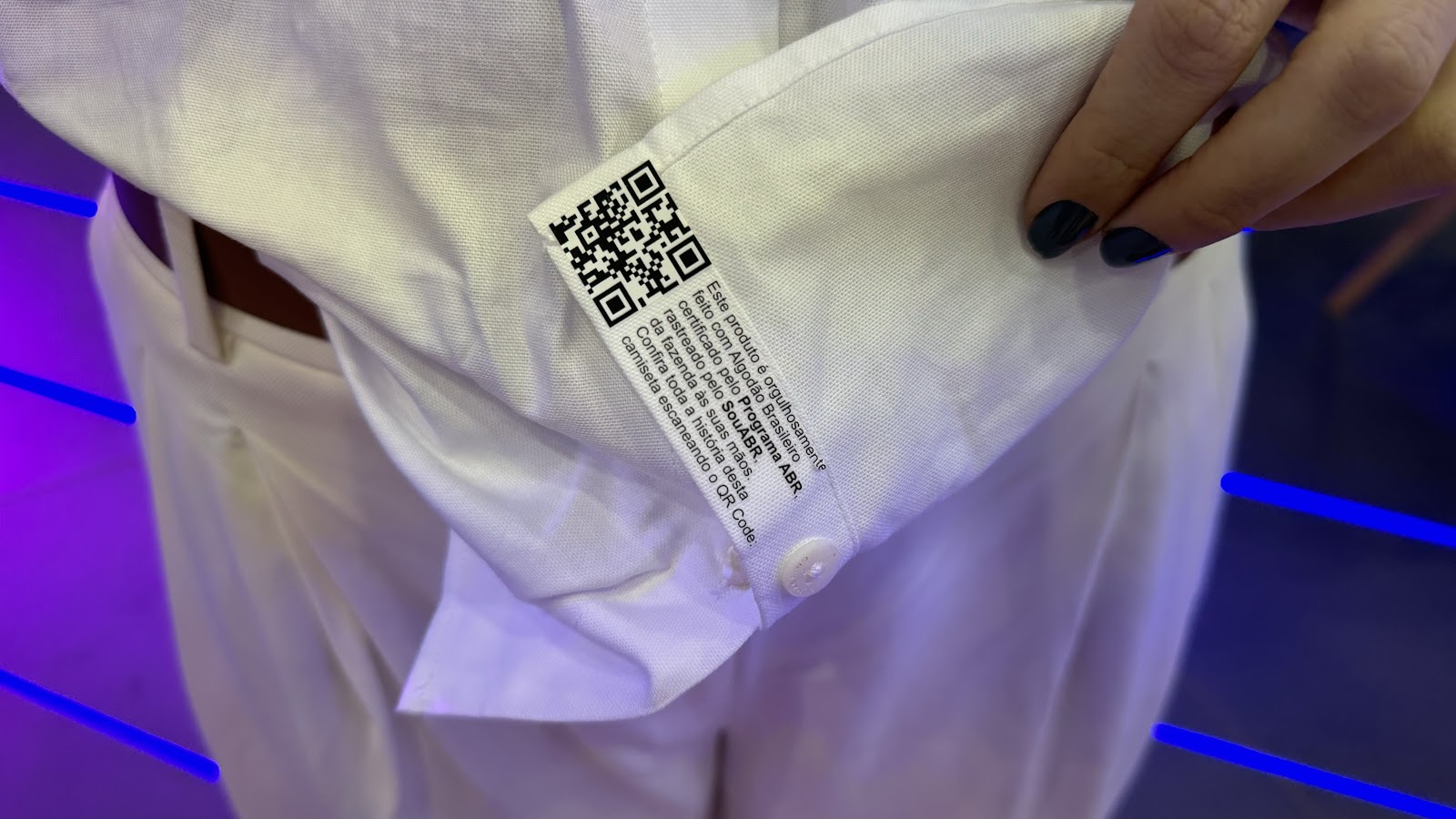 QR Code garante rastreabilidade em camisas da Syngenta