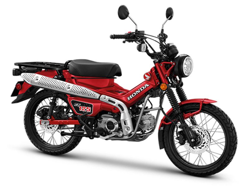 Sắc đỏ nổi bật, rực rỡ đến từ mẫu xe Honda CT125 Thái Lan