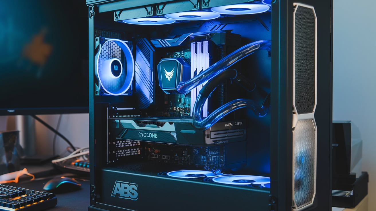 ABS Cyclone Aqua Gaming PC