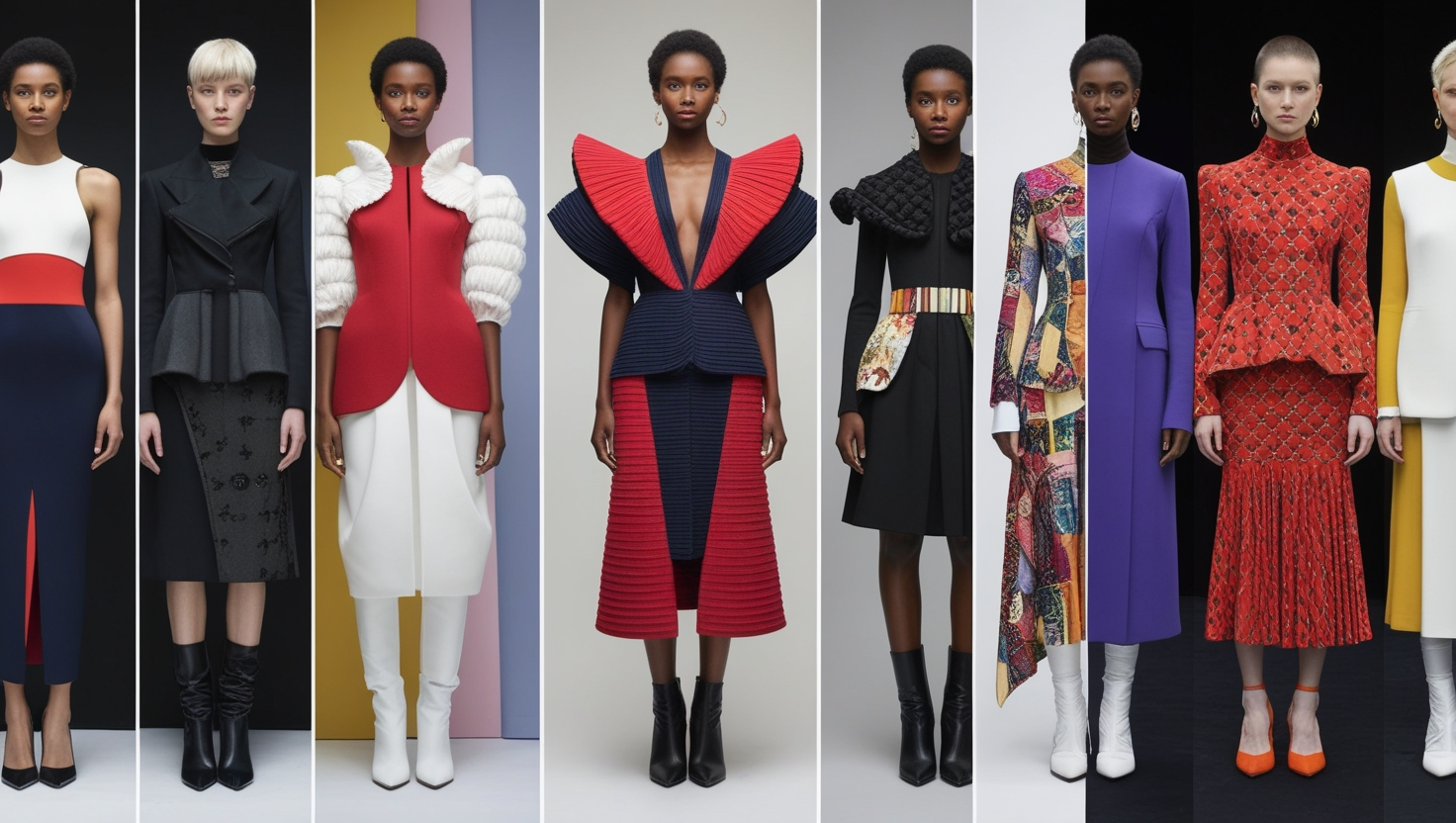 Y/Project A/W 24 Look 47 Dress