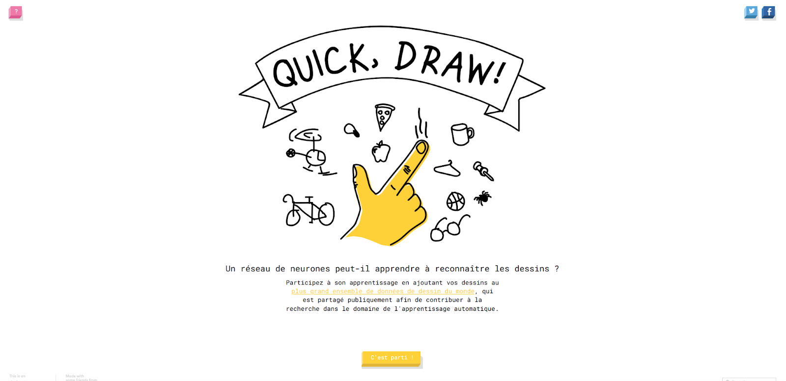 Entrainer l'intelligence artificielle générative avec Quick, Draw!