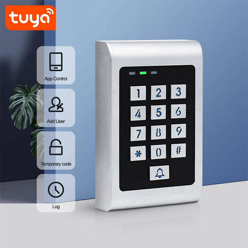 smart lock device in the tuya app