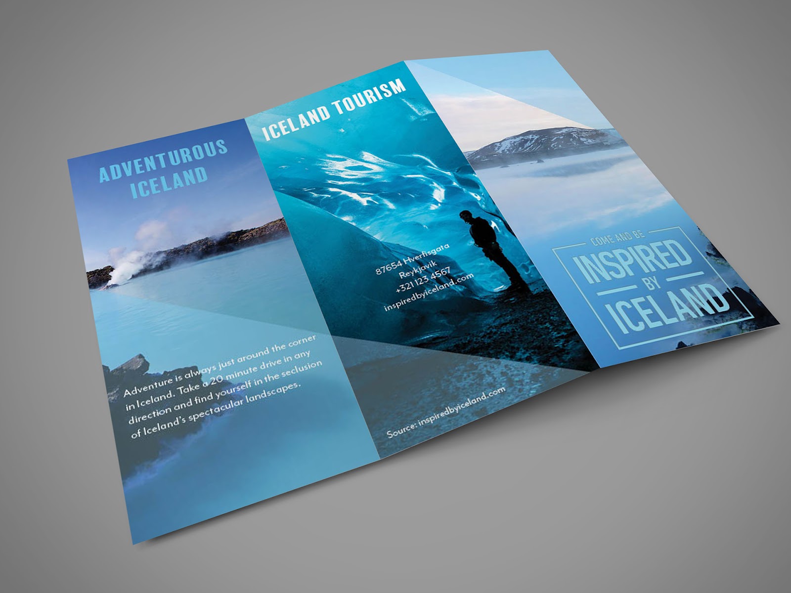 iceland travel brochure