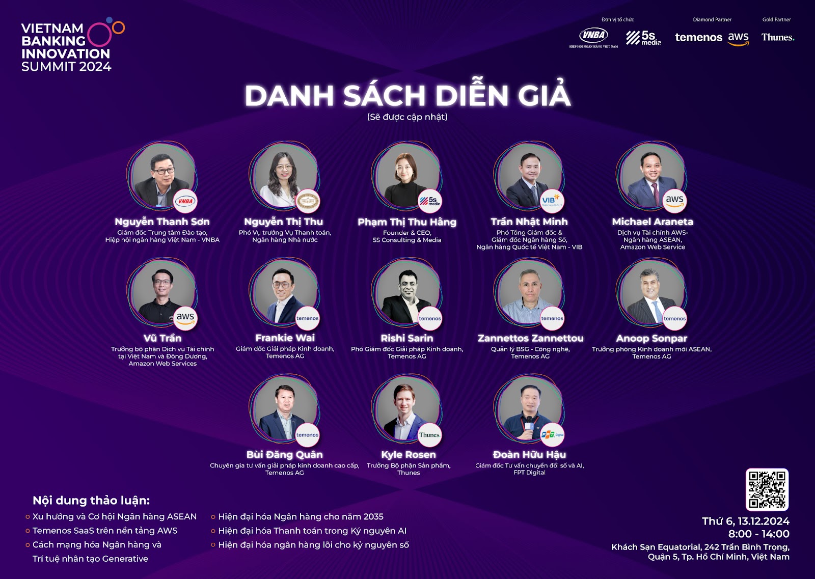 Vietnam Banking Innovation Summit 2024: Đón đầu xu hướng chuyển đổi số ngành ngân hàng Việt Nam và ASEAN