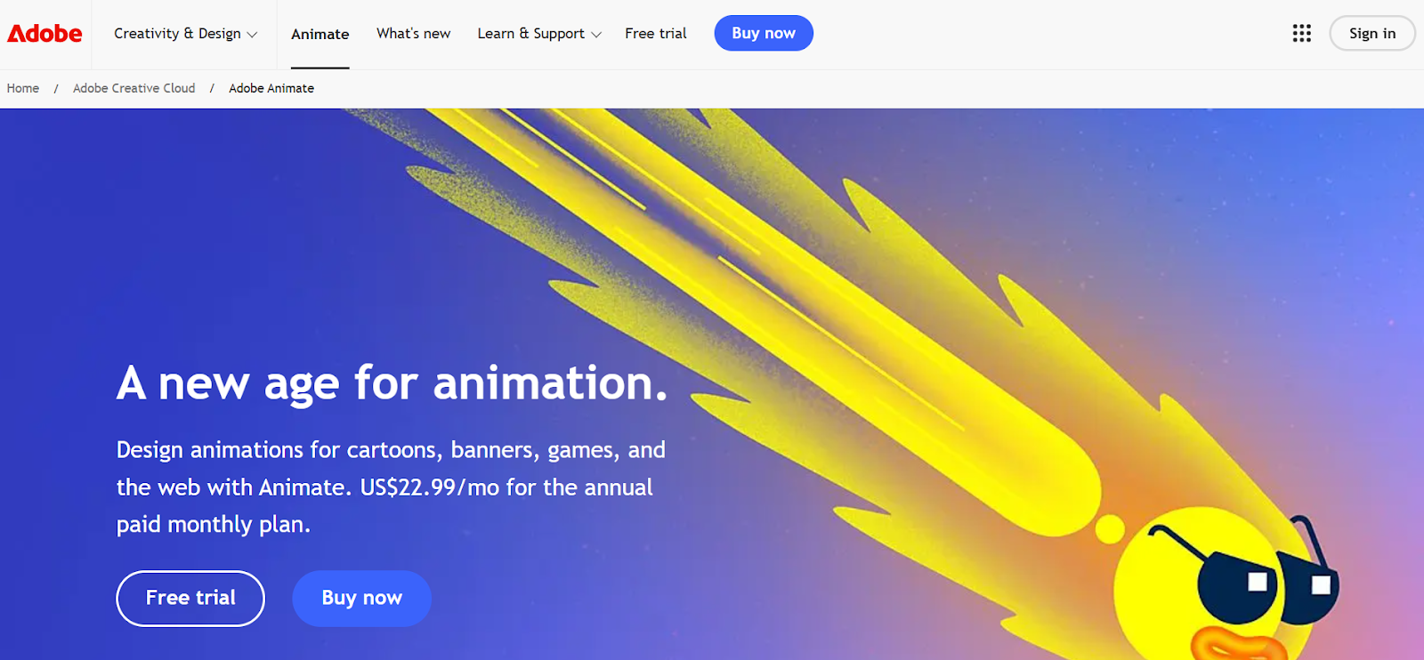 Adobe Animate web