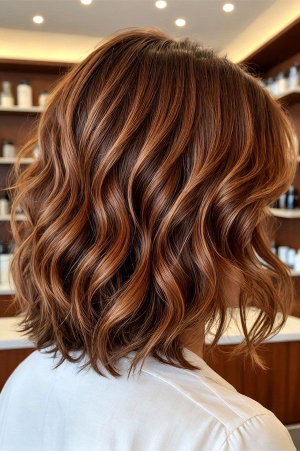 Butterscotch Auburn balayage