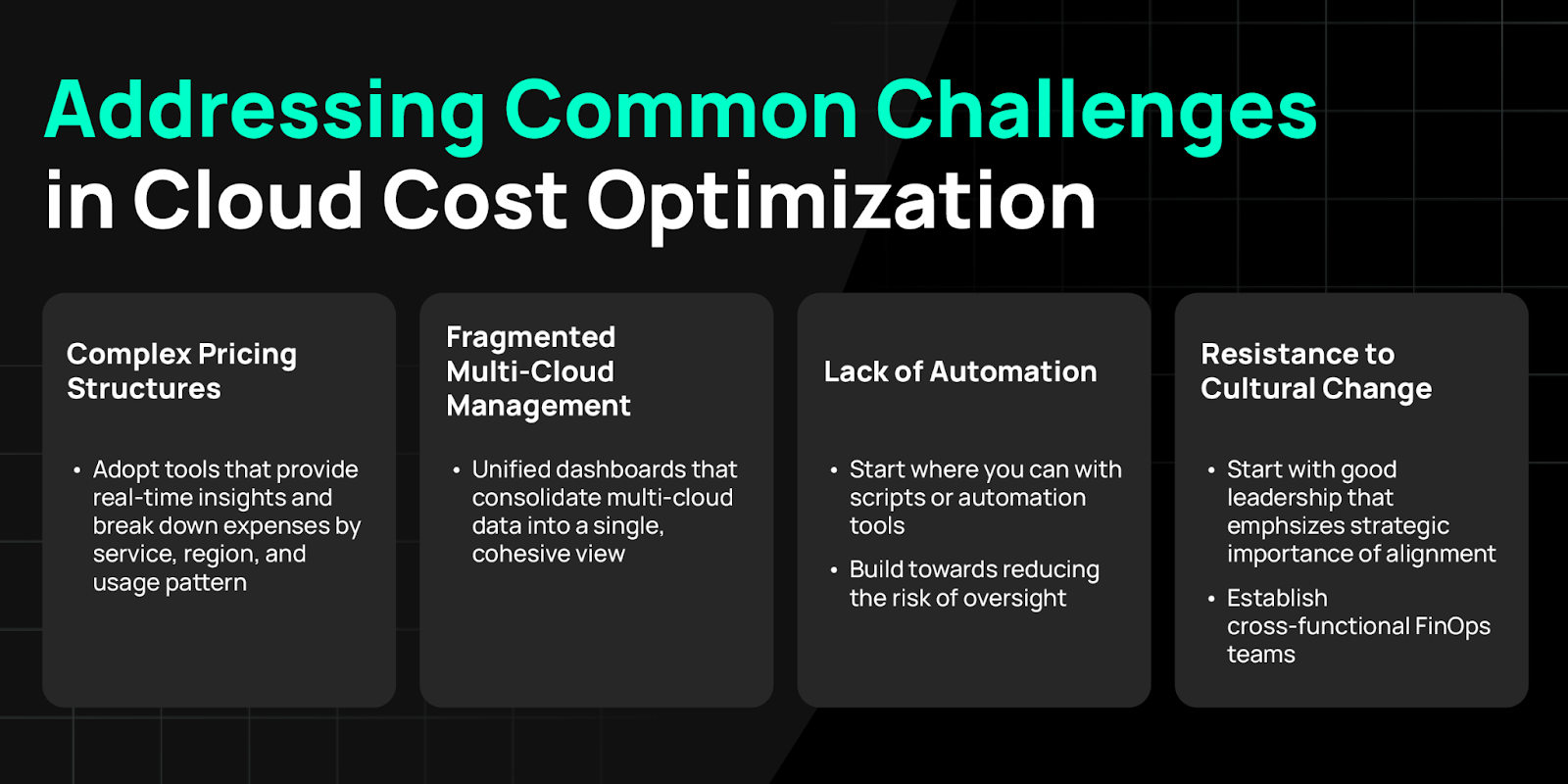 Common Challenges in Cloud Cost Optimization