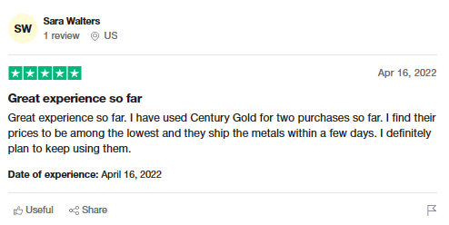 review 1 of Century Gold Group