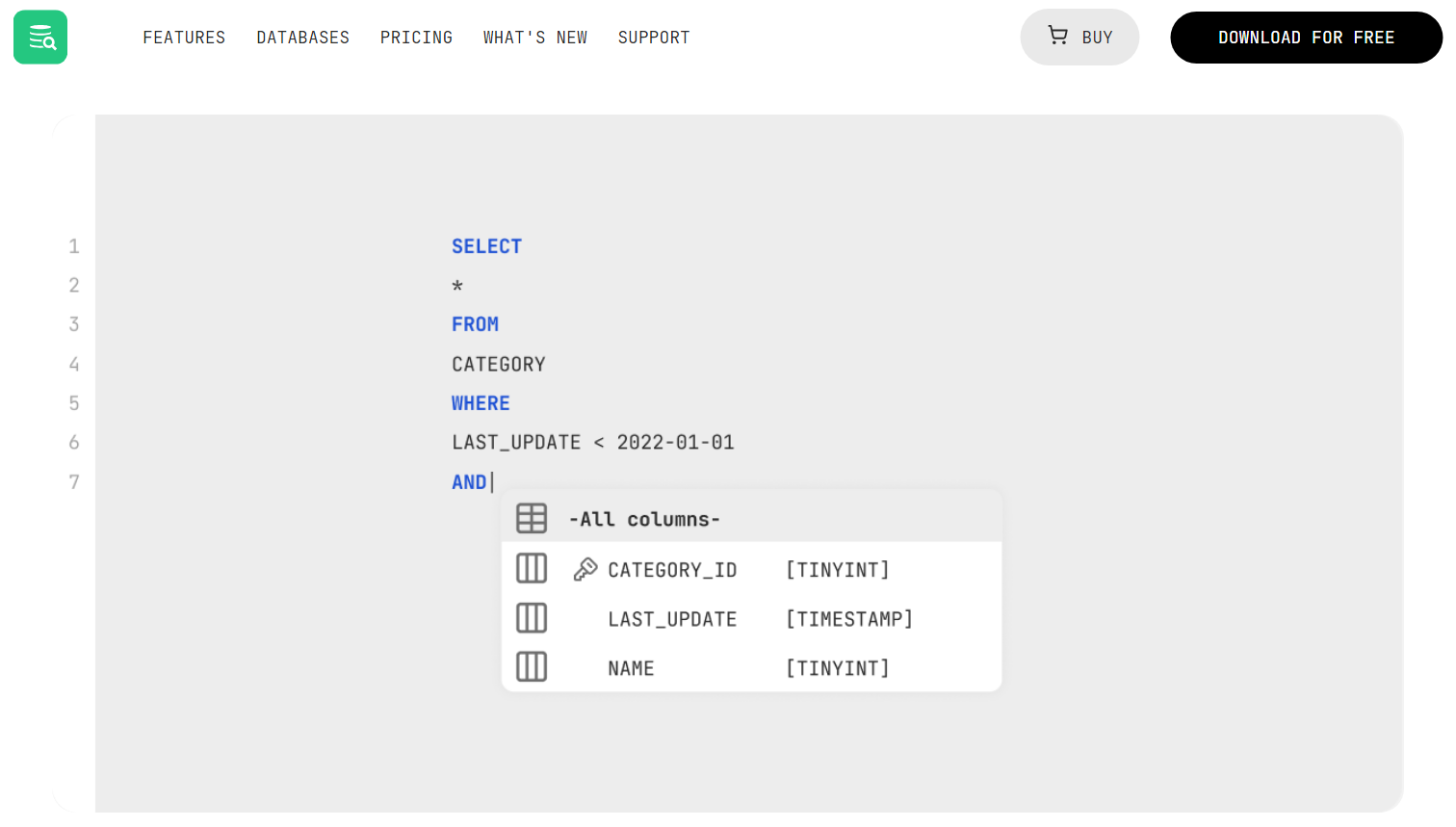 DbVisualizer Database Software for Mac