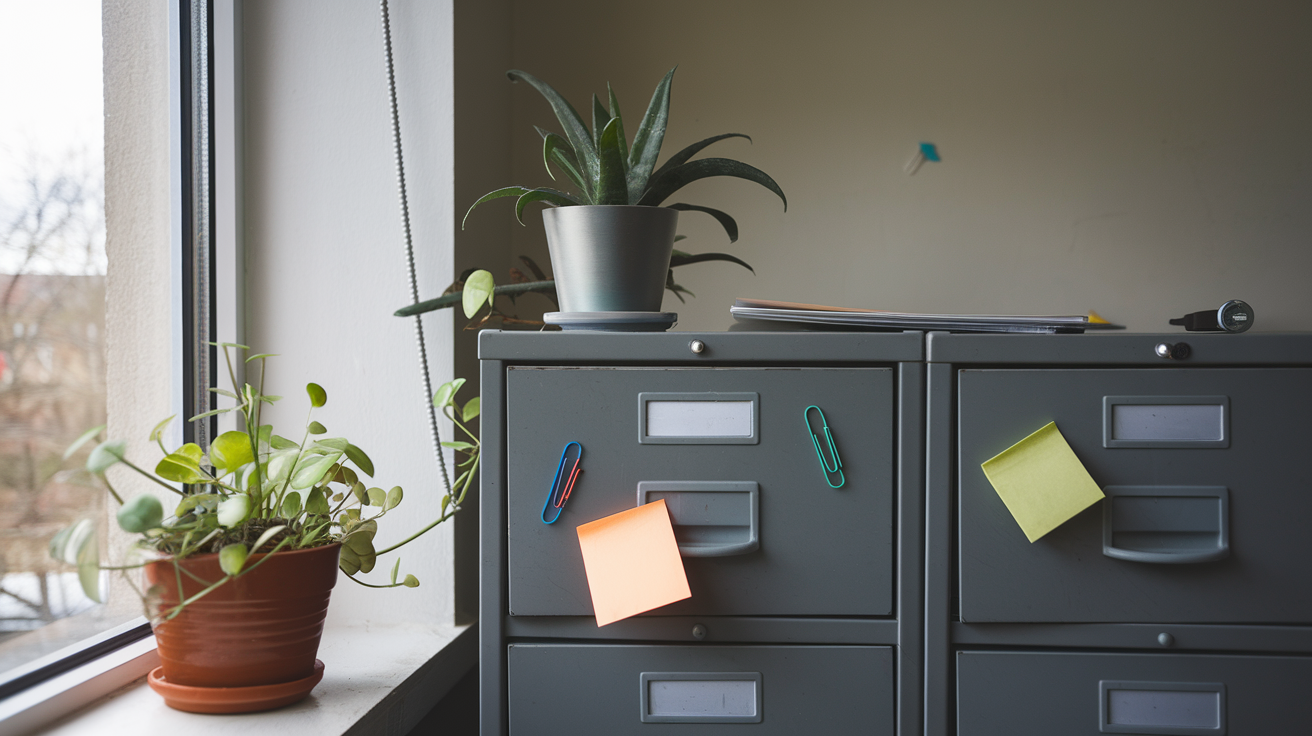 Abiotic Factor Stuck In Office Blocked By Filing Cabinet​