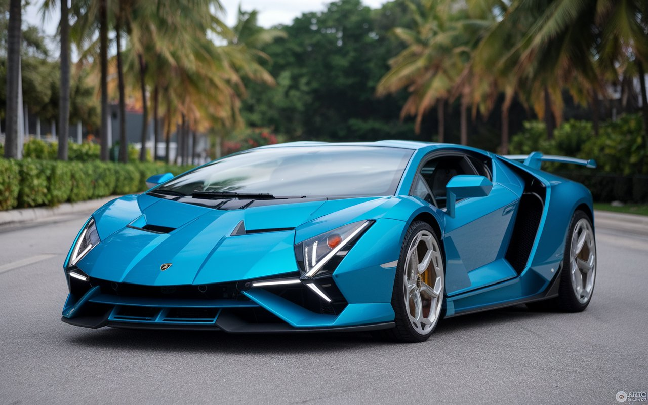 Lamborghini Gold Coast Blu Eleos