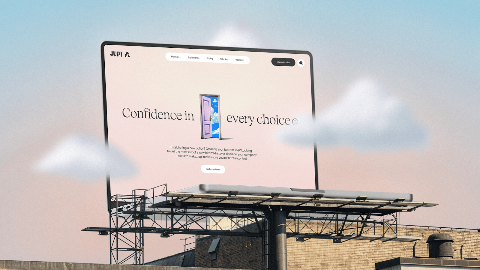 Image from the Jupi: Surreal Simplicity in Branding & Visuals article on Abduzeedo