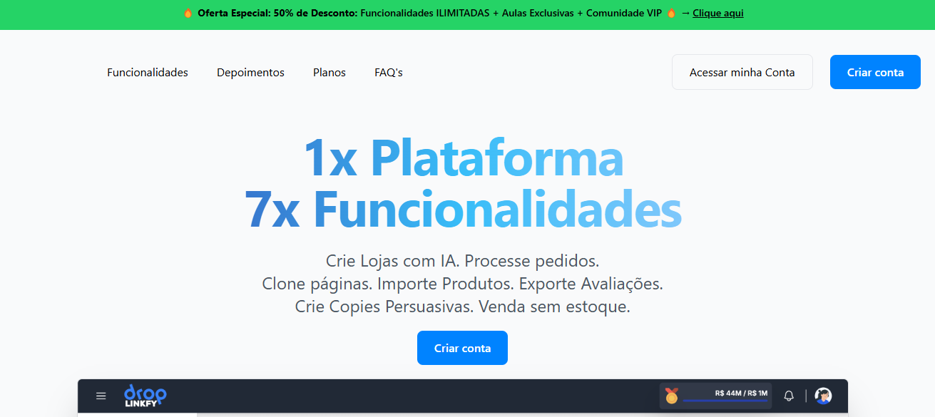 melhor plataforma para dropshipping