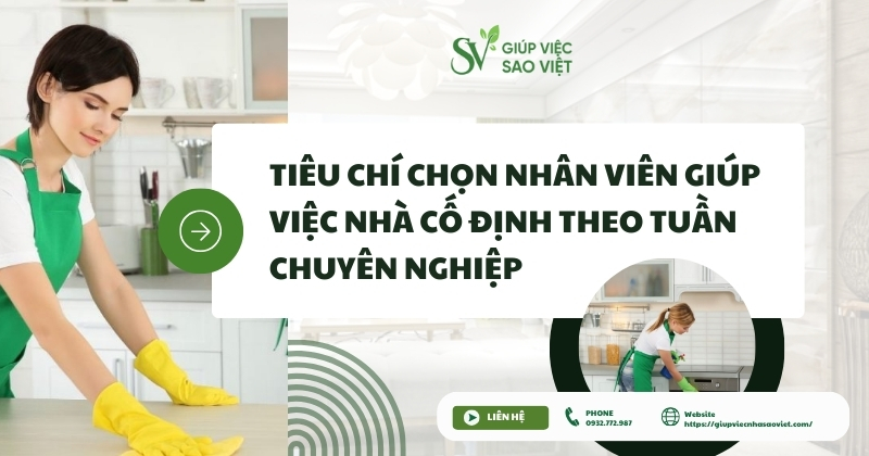 Dịch vụ giúp việc nhà cố định theo tuần tại Quận 8 4