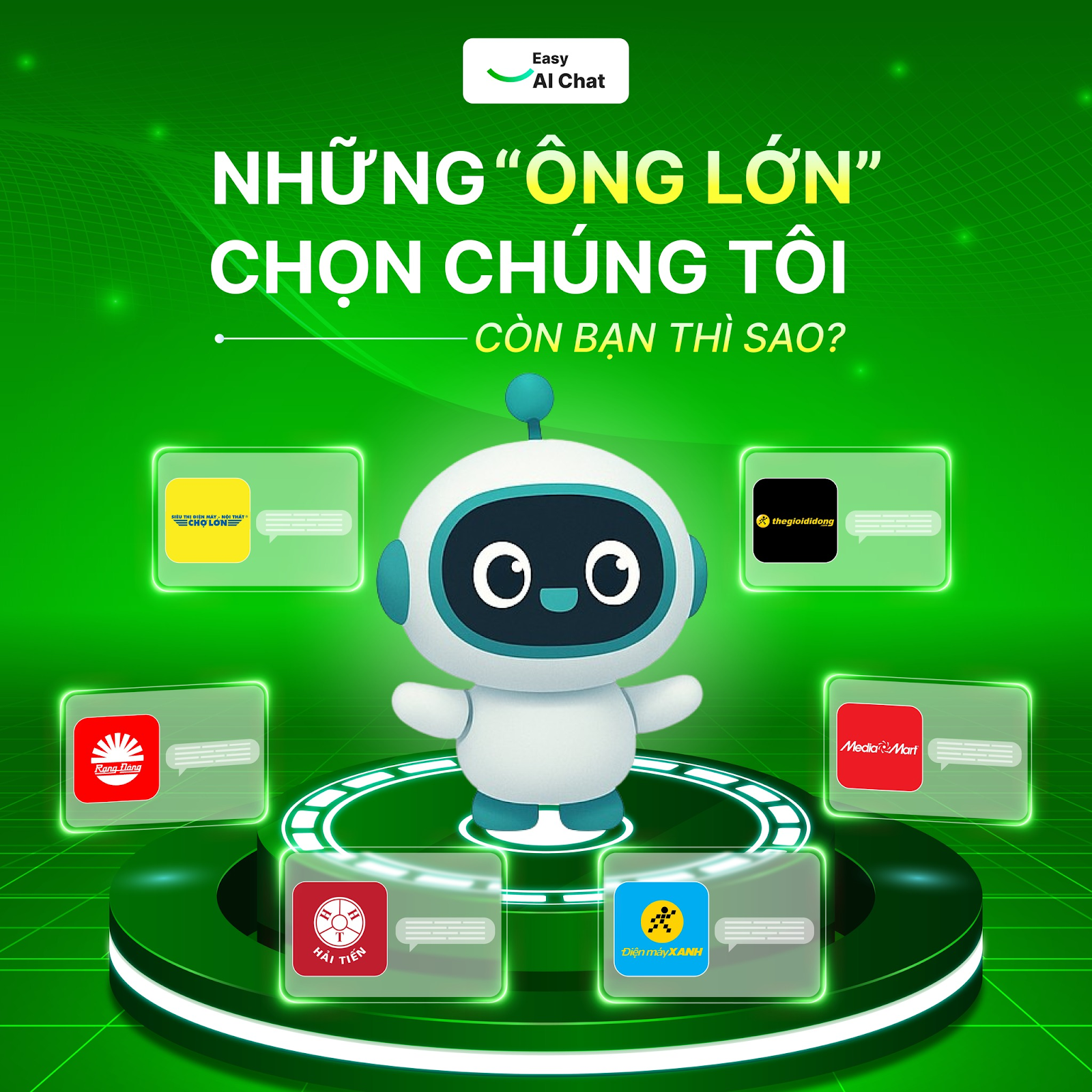 AI chatbot giúp phát triển thương mại điện tử