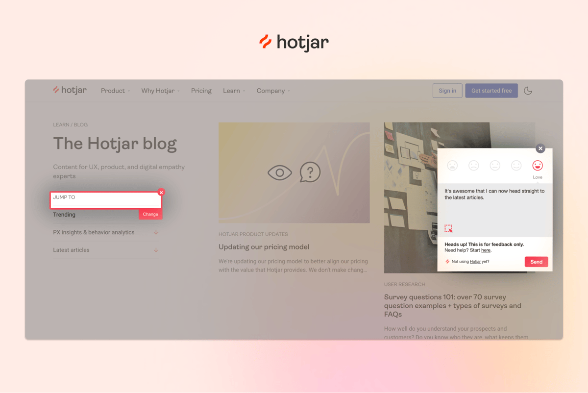 Hotjar 