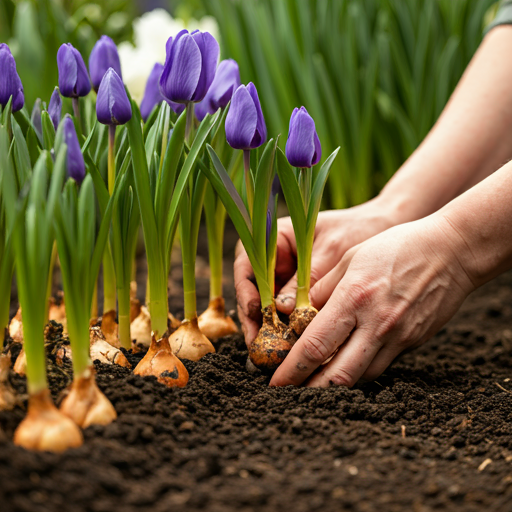 Planting Windflower Bulbs