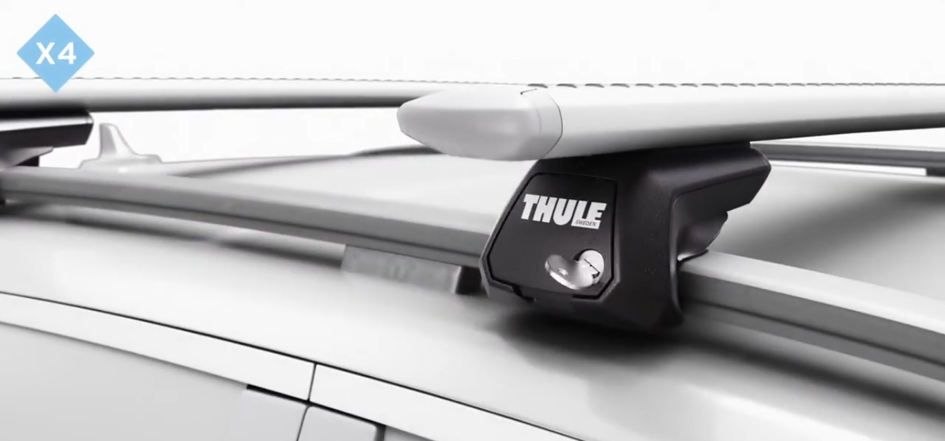 Thule Evo Raised Rail 7104