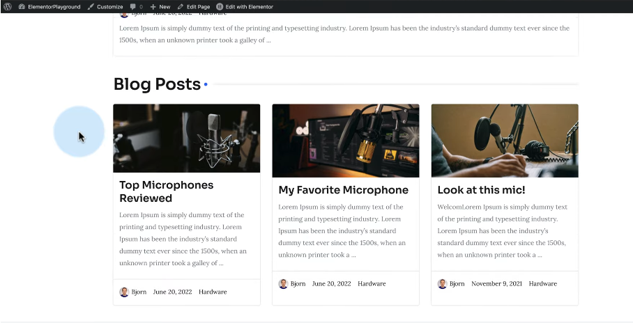Creating a Blog Page in WordPress-axiabits