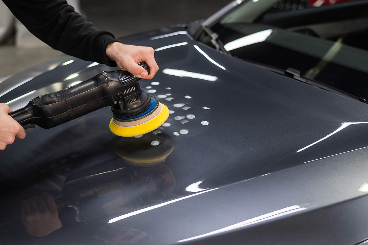 teflon coating application on the car