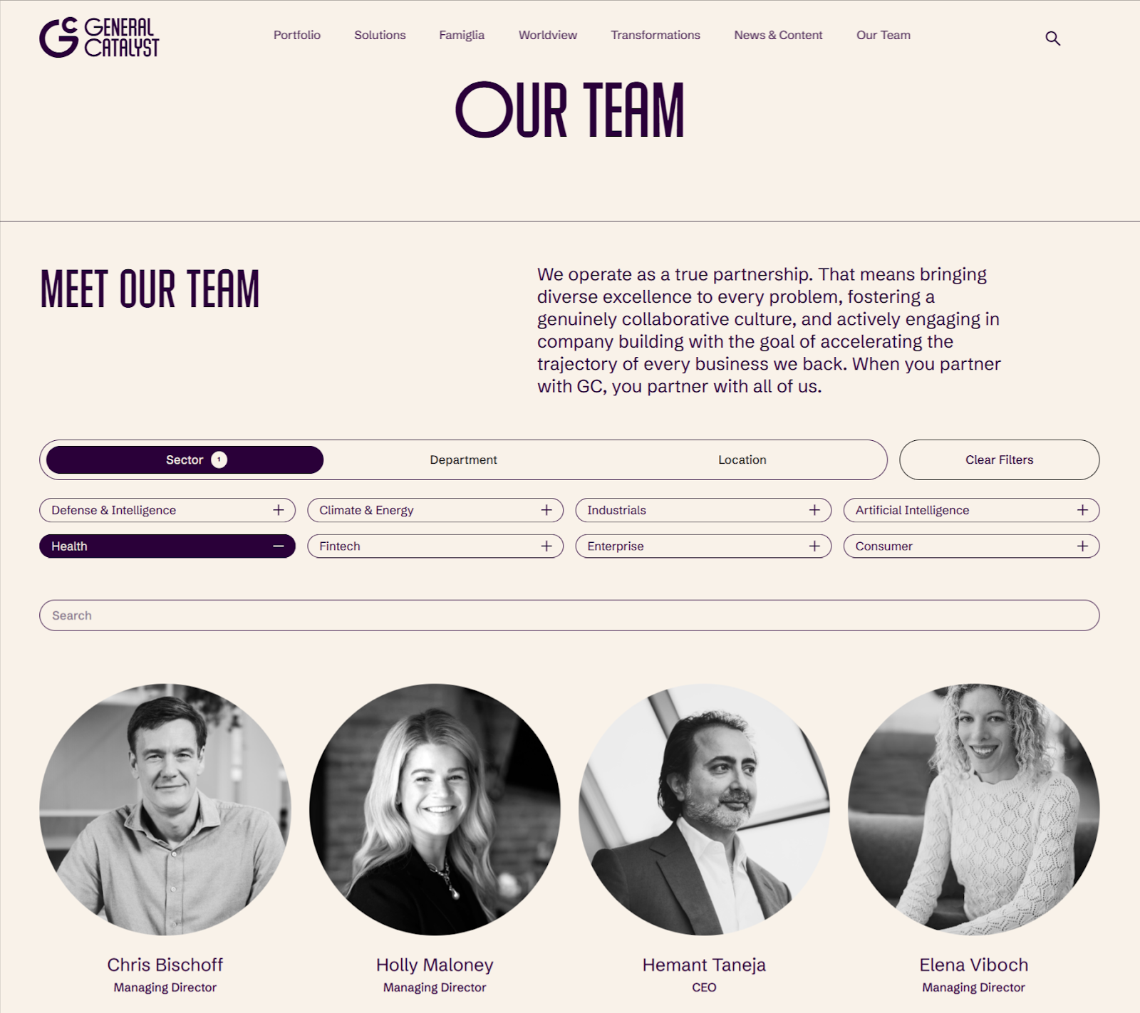 General Catalyst Digital Health Venture Capital Firm