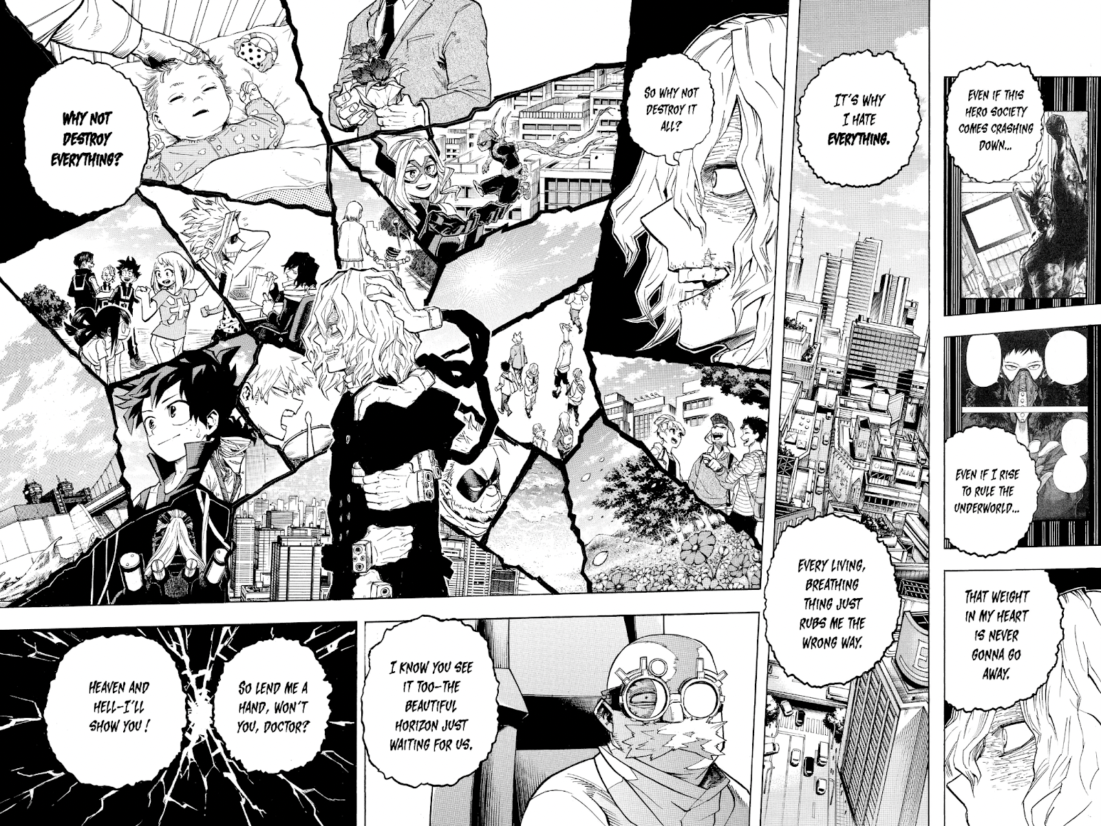 <a href="https://comick.io/comic/boku-no-hero-academia/VWVyO-chapter-222-en">Chap 222 - Tomura Shigaraki: Biến Dạng</a> (Bản dịch tiếng Anh của VIZ)