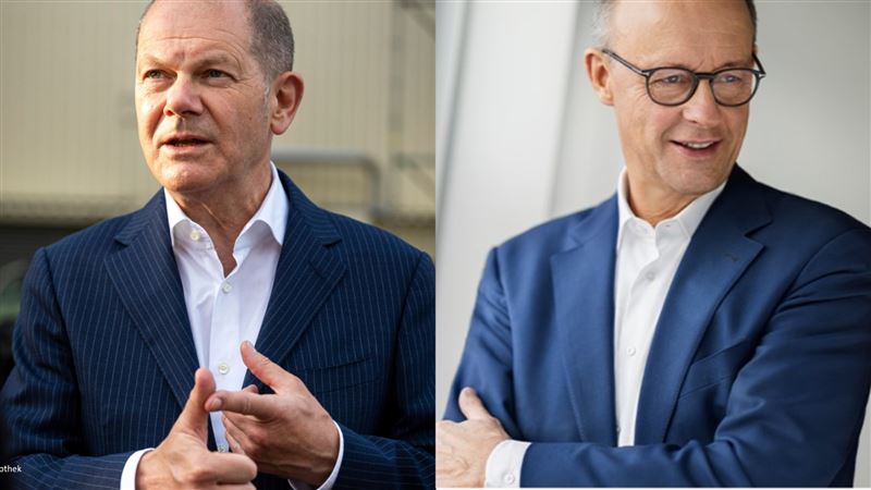 梅爾茨曾批評前任總理蕭茲（Olaf Scholz）在國內面臨高昂能源價格之際，關閉德國最後三座核電廠。（圖／翻攝自Olaf Scholz臉書、Friedrich Merz X平台）