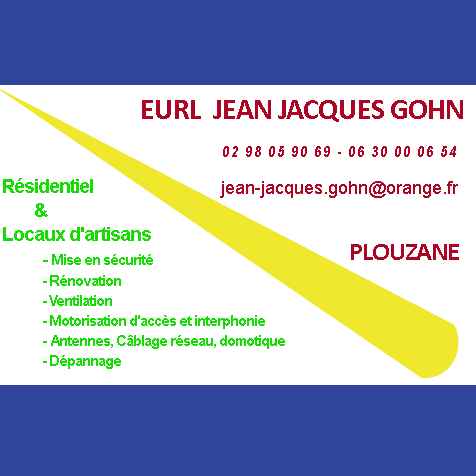 logo Gohn Jean-Jacques Electricité, installateur de bornes à Brest