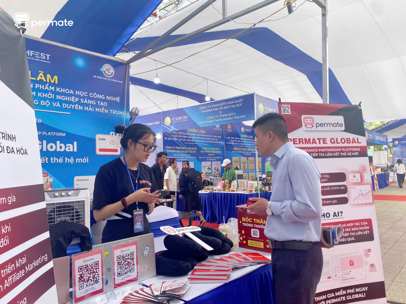 Dấu ấn Permate Global tại Techfest 2024 khu vực Bắc Trung Bộ và Duyên hải miền Trung