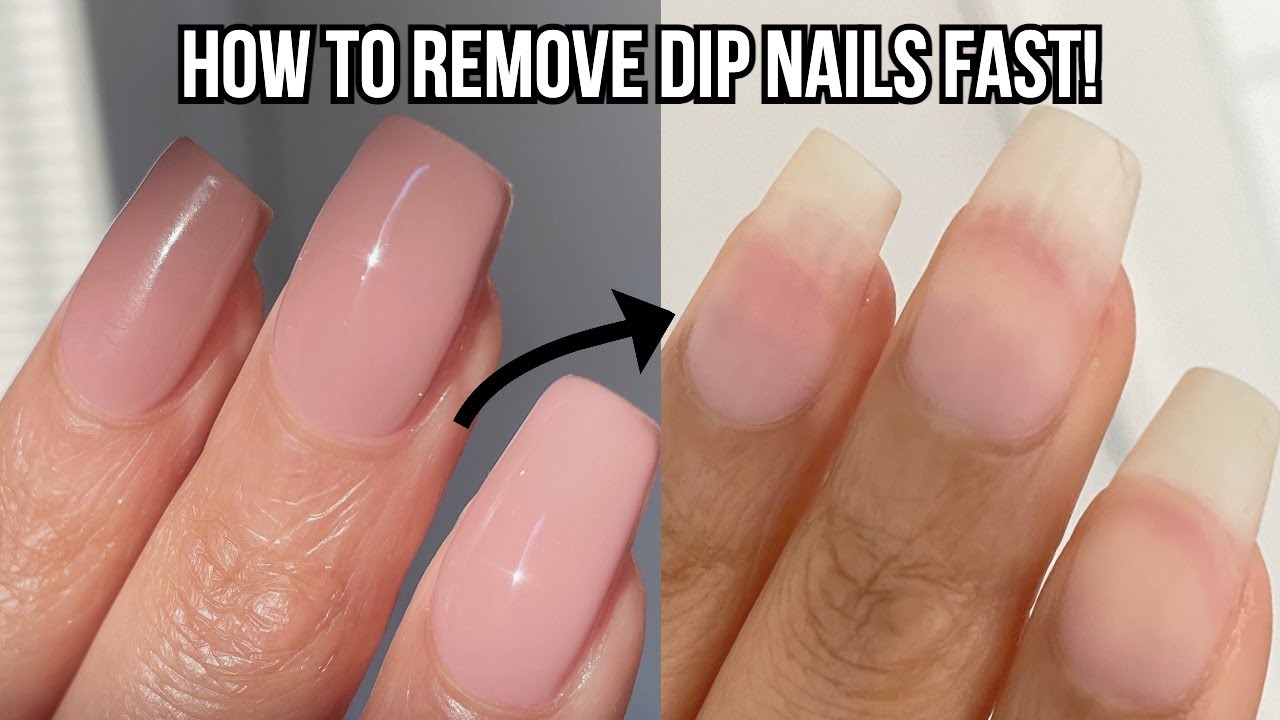 How to Take off Dip Nails at Home: Easy Step-by-Step Guide