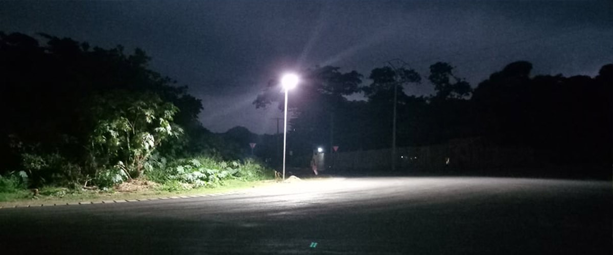  Village solar street light