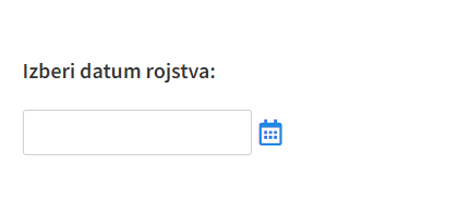 Datum - tip vprašanja