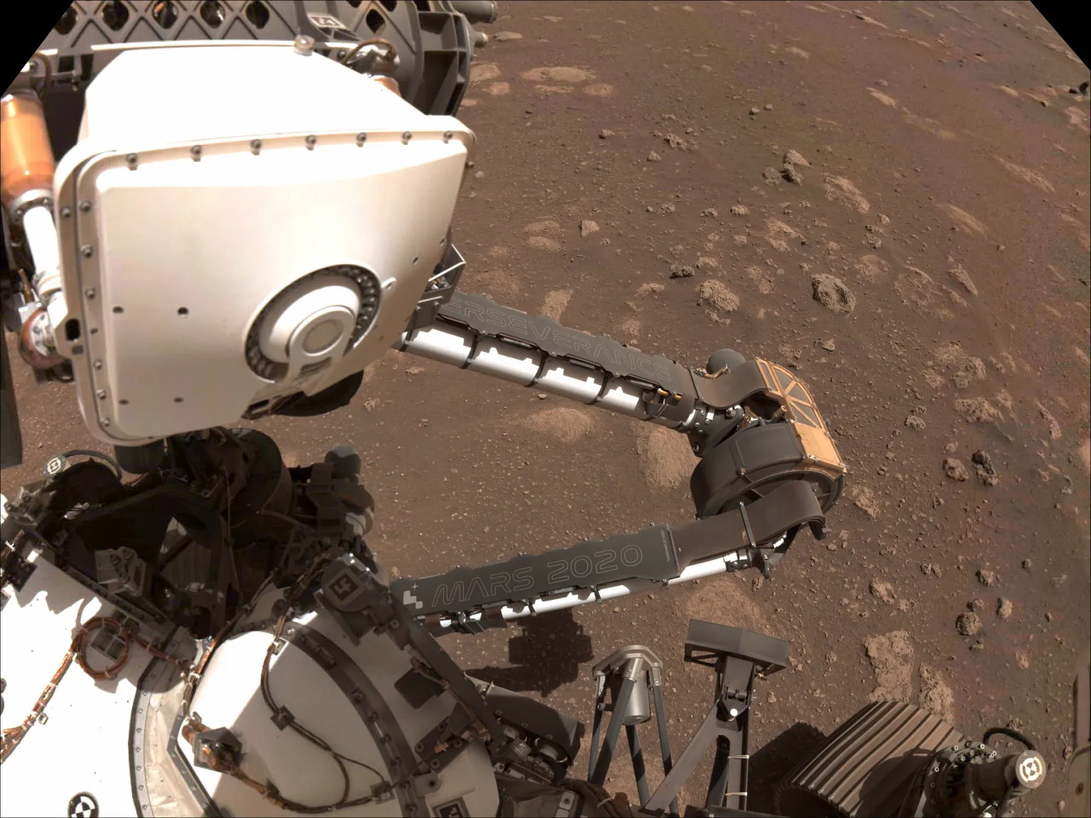 Image of Agentic AI being used on Mars rover for decision- making, allowing them to self-navigate. Image via NASA.