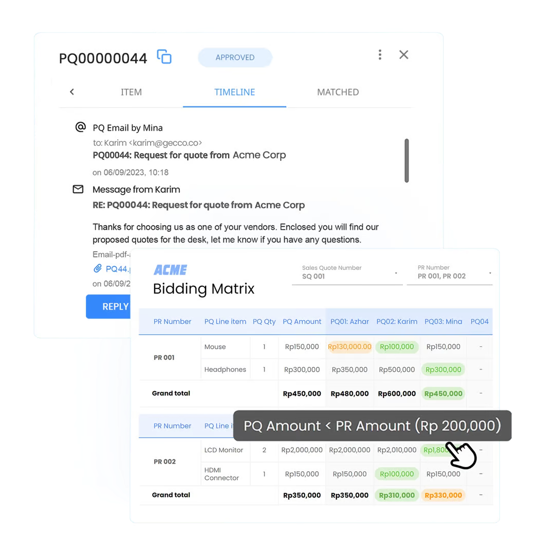 Streamline Vendor Bidding with a Bidding Matrix