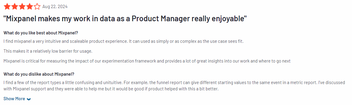 Mixpanel review